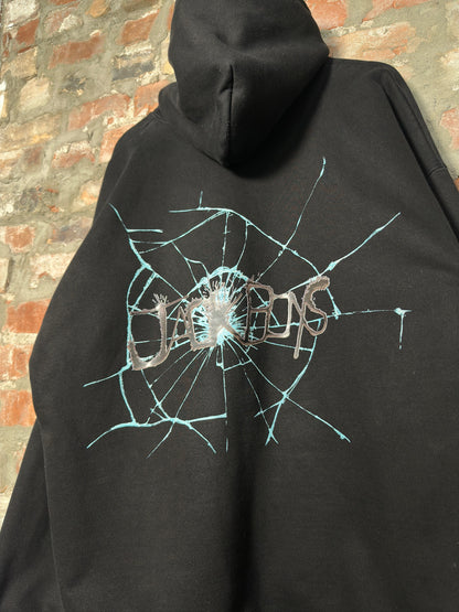 Travis Scott x Jackboys Broken Glass Hoodie Sz XL