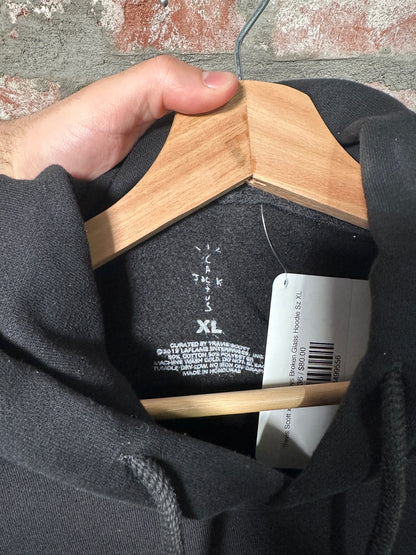 Travis Scott x Jackboys Broken Glass Hoodie Sz XL