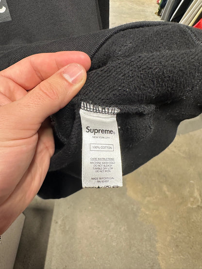 Supreme x CDG Split Hoodie Black Sz S