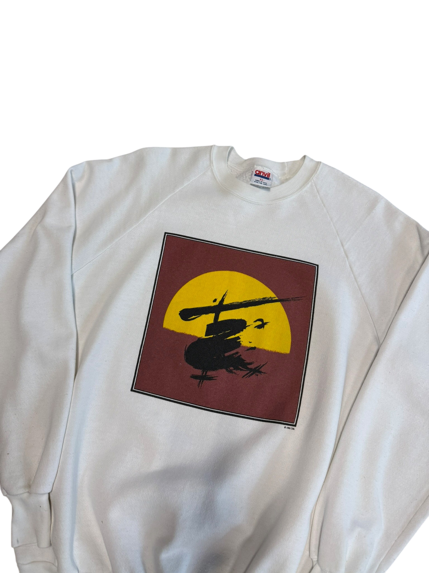 (XL) Vintage 1988 Miss Saigon Broadway Musical Crewneck