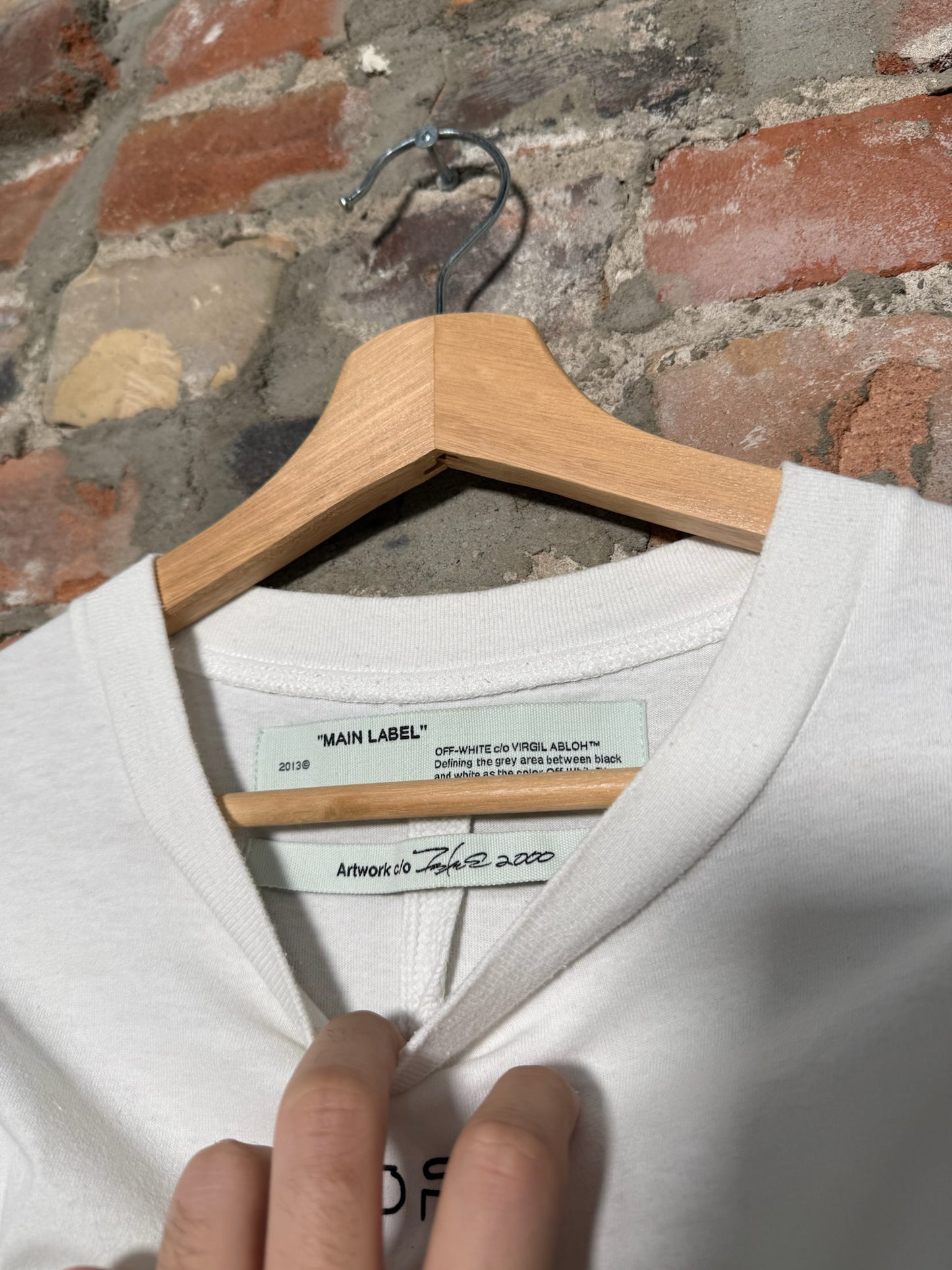 (XS) Off White Futur Atoms T-Shirt