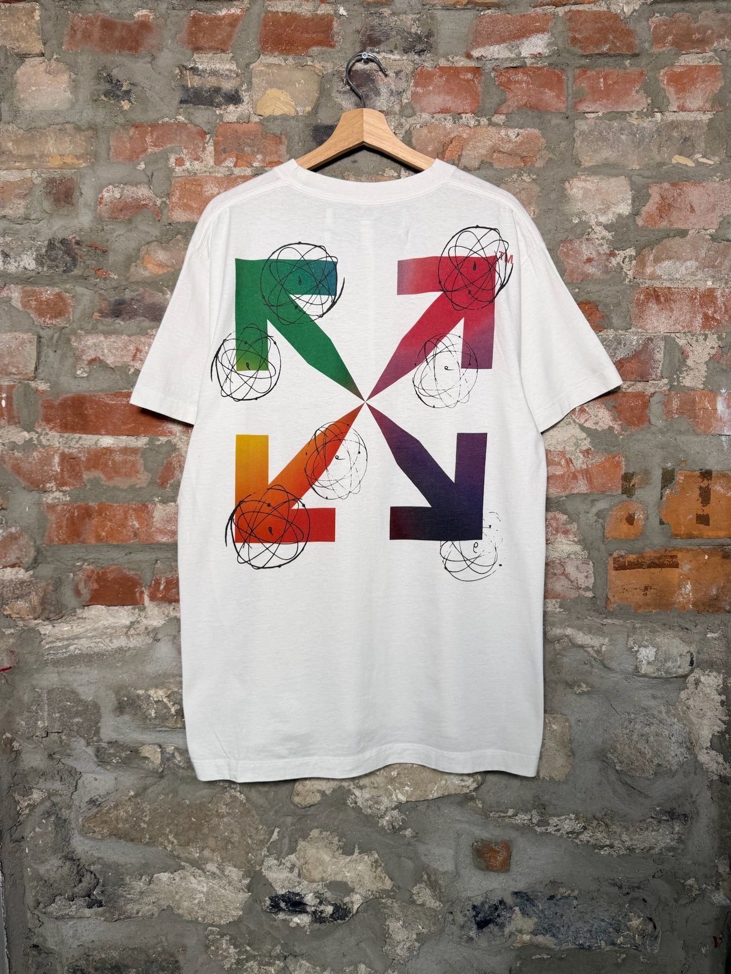(XS) Off White Futur Atoms T-Shirt