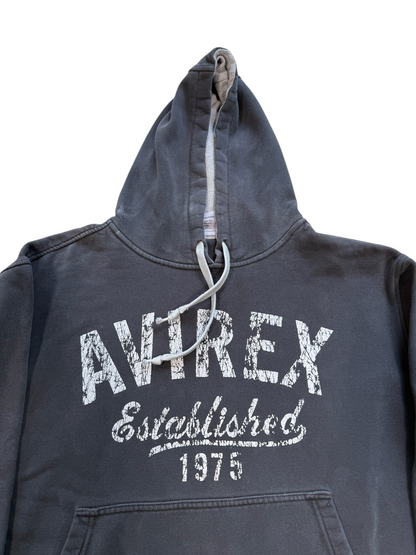 (XXL) Vintage Y2K Avirex Spellout Hoodie