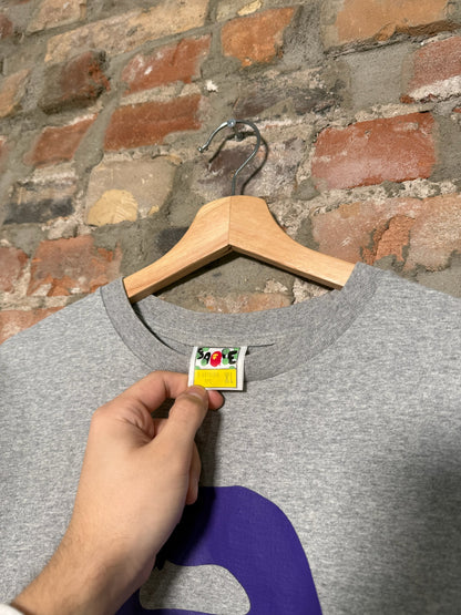 (XL) Bape Purple Ape Head T-Shirt Grey