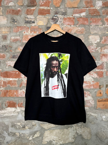 (M) Supreme "Buju Banton" T-Shirt Black