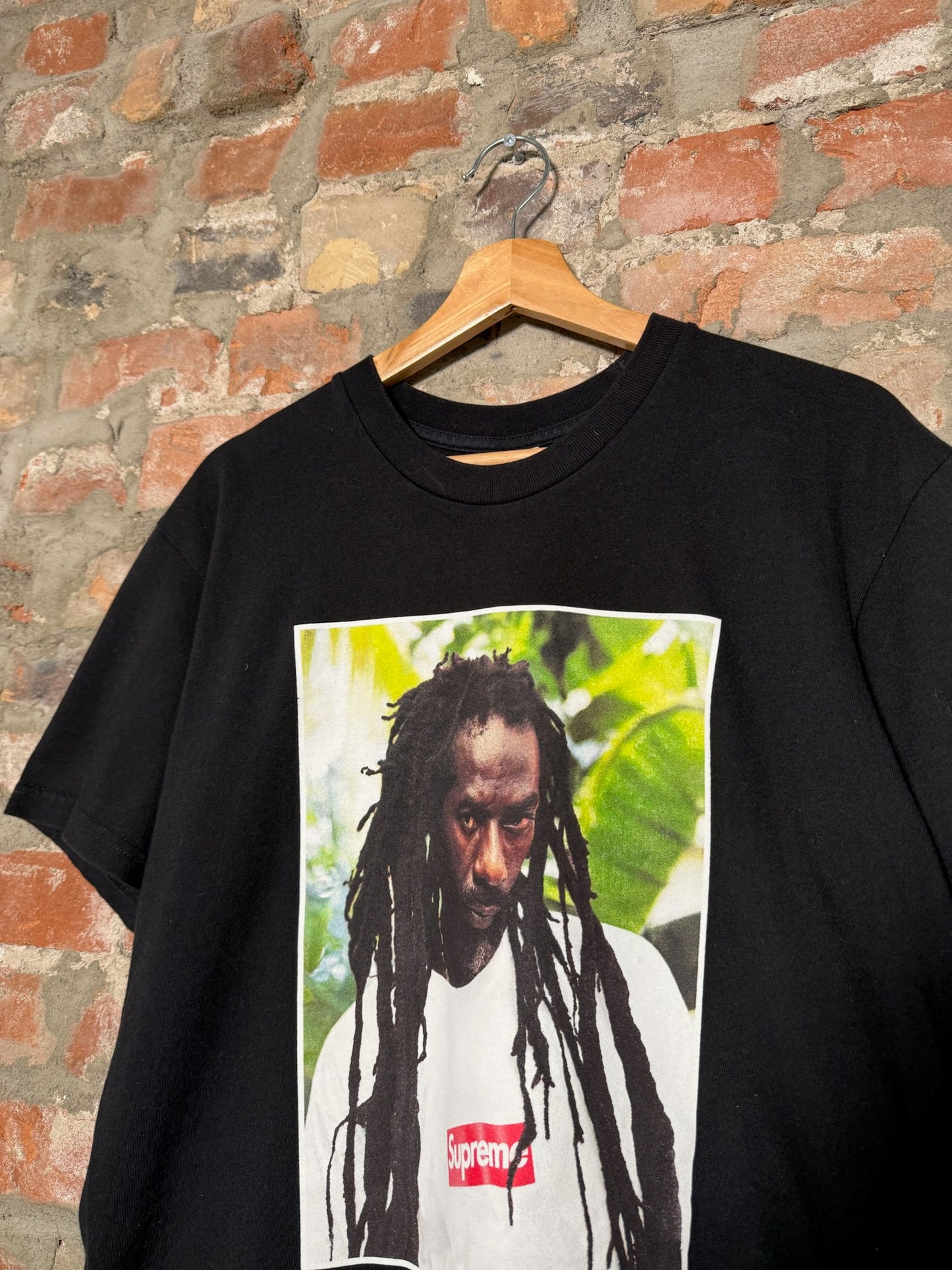 (M) Supreme "Buju Banton" T-Shirt Black