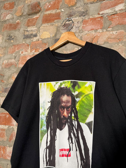 (M) Supreme "Buju Banton" T-Shirt Black