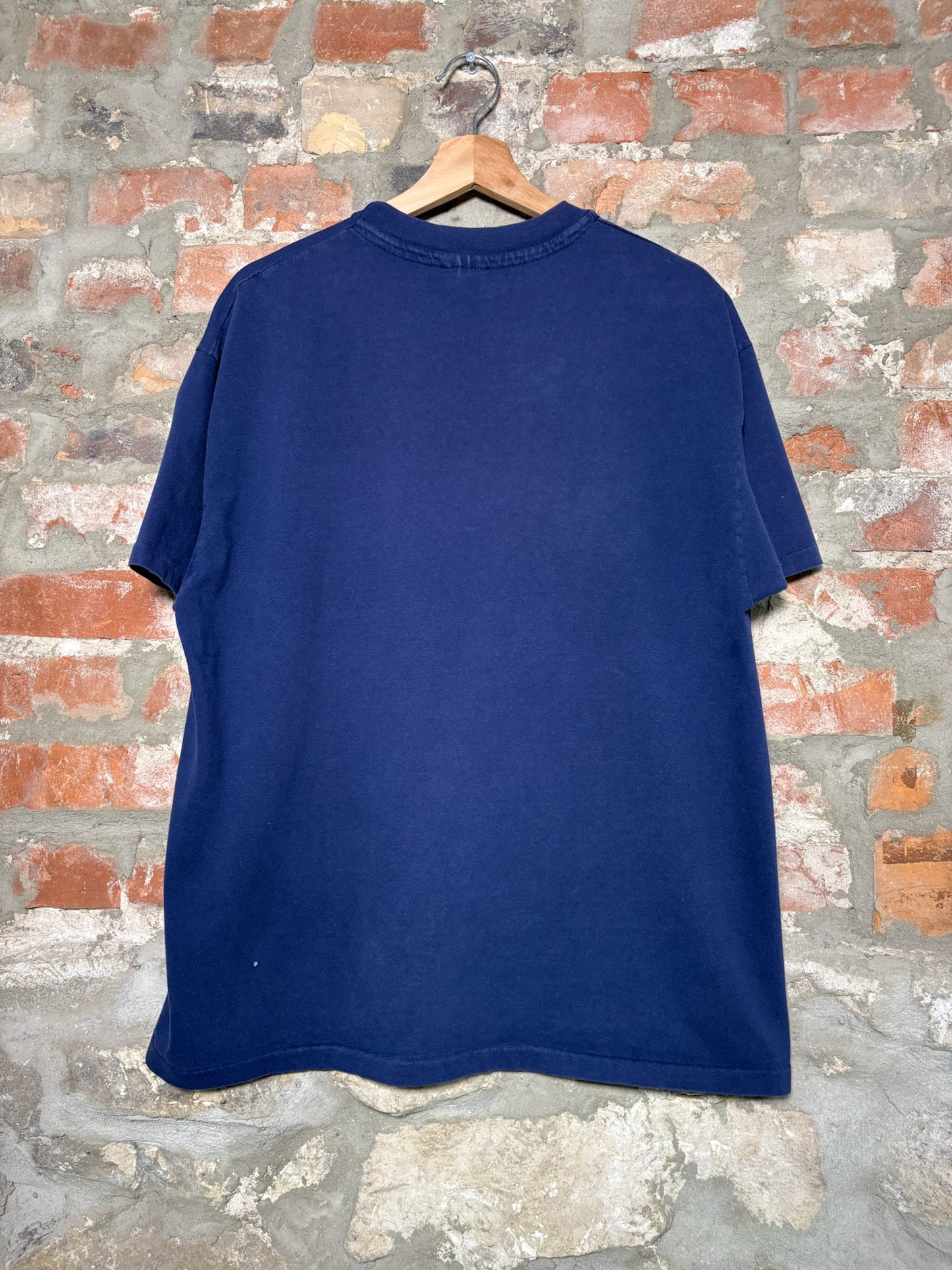 Vtg Spam Promo Tee Navy Sz XL