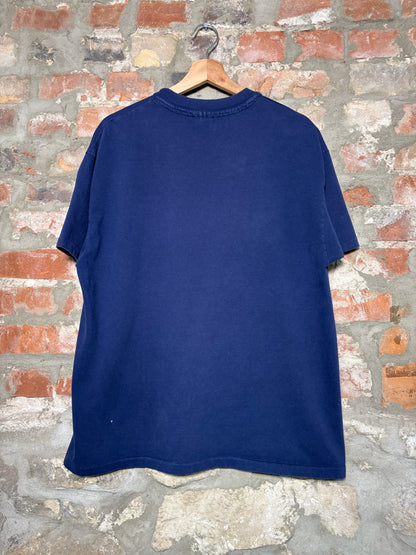 Vtg Spam Promo Tee Navy Sz XL