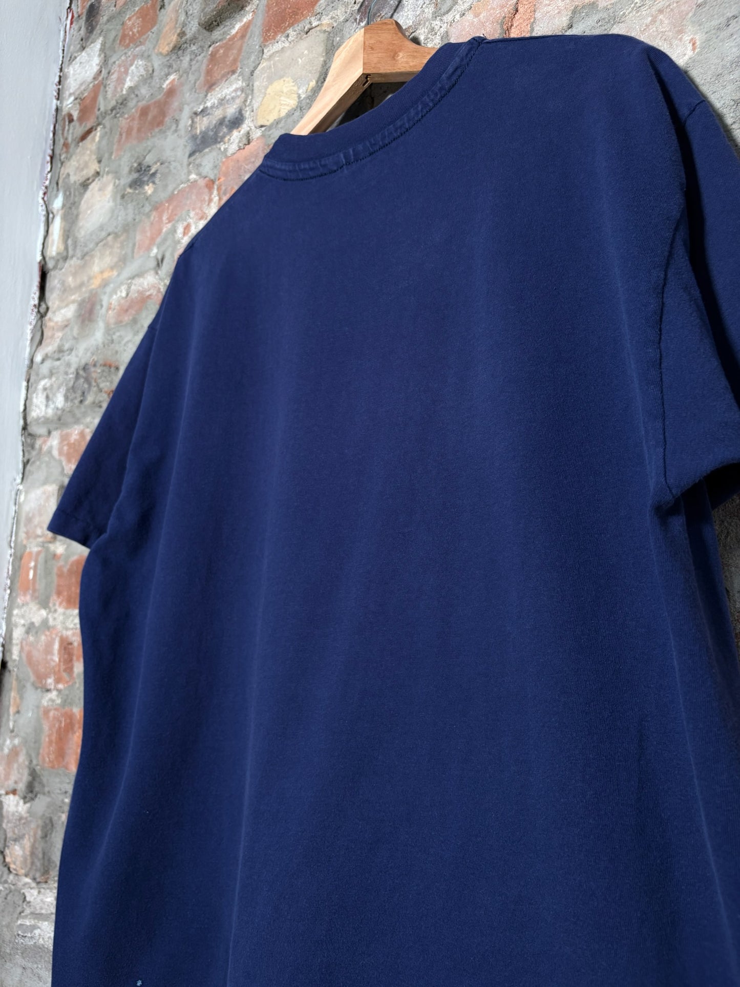 Vtg Spam Promo Tee Navy Sz XL