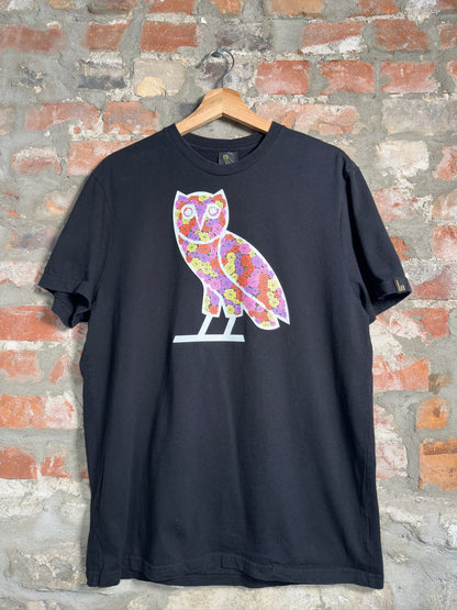 OVO Floral Owl Tee Sz XL