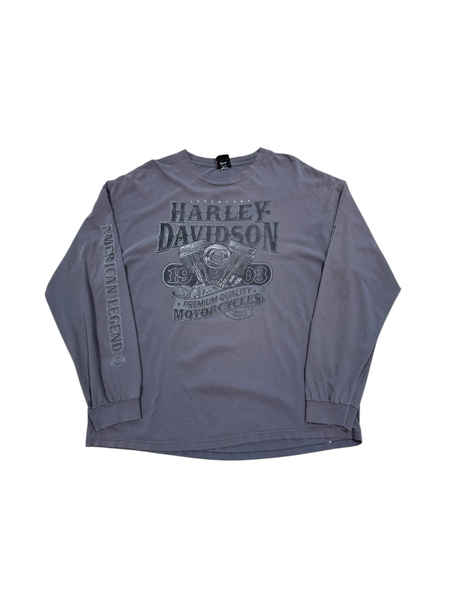 (XL) Vintage Harley Davidson Amarillo Texas Long Sleeve