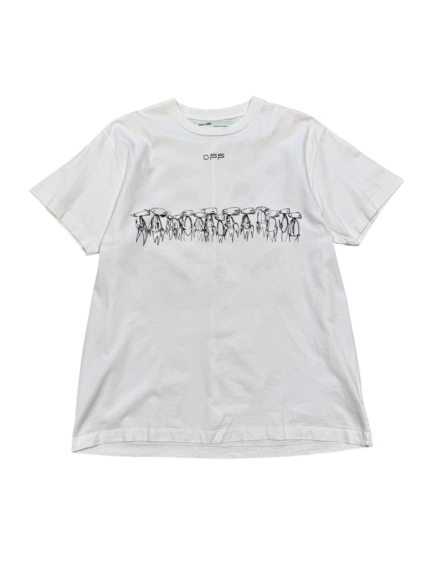 (XS) Off White Futur Atoms T-Shirt