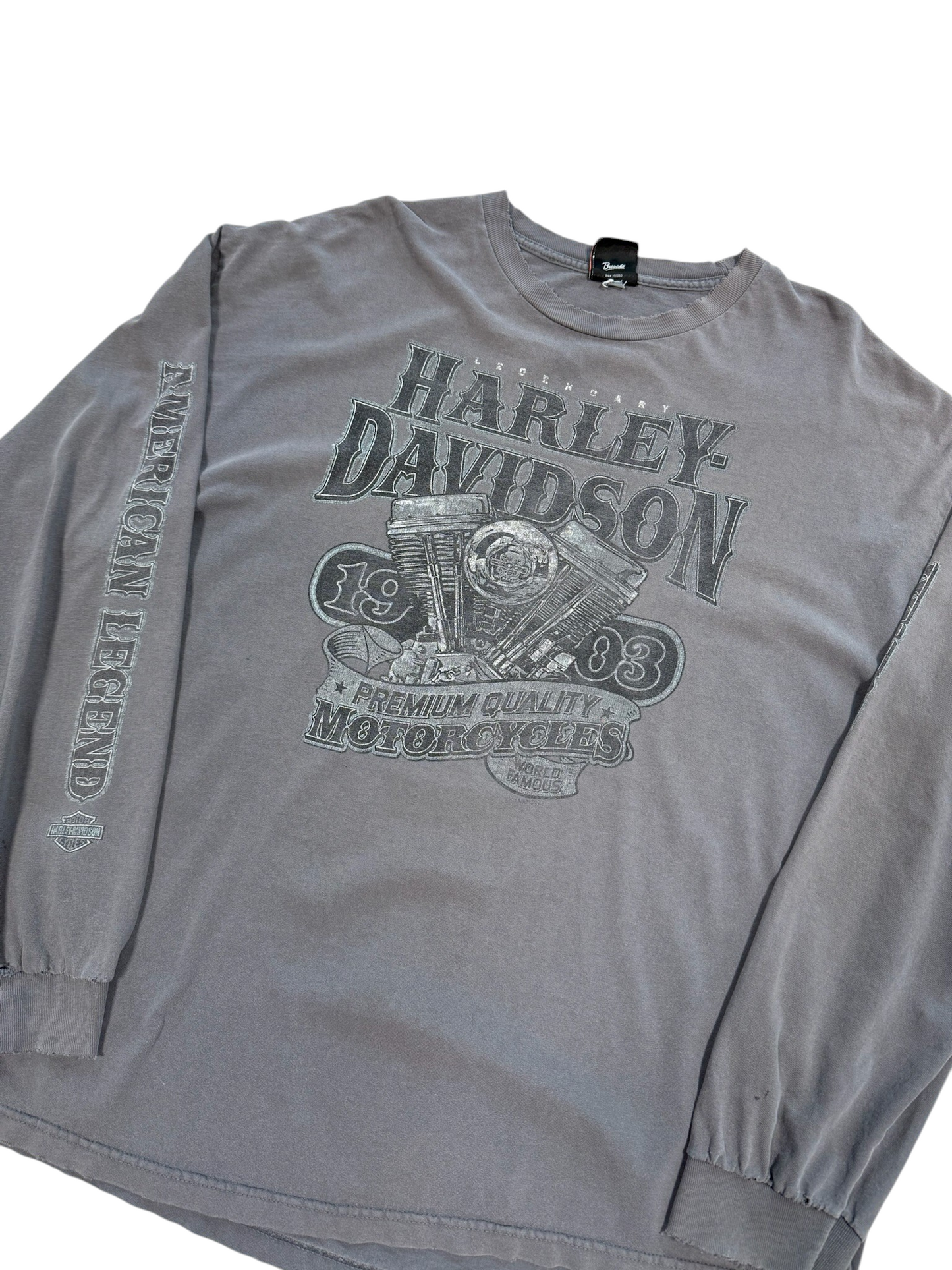 (XL) Vintage Harley Davidson Amarillo Texas Long Sleeve