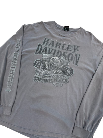 (XL) Vintage Harley Davidson Amarillo Texas Long Sleeve