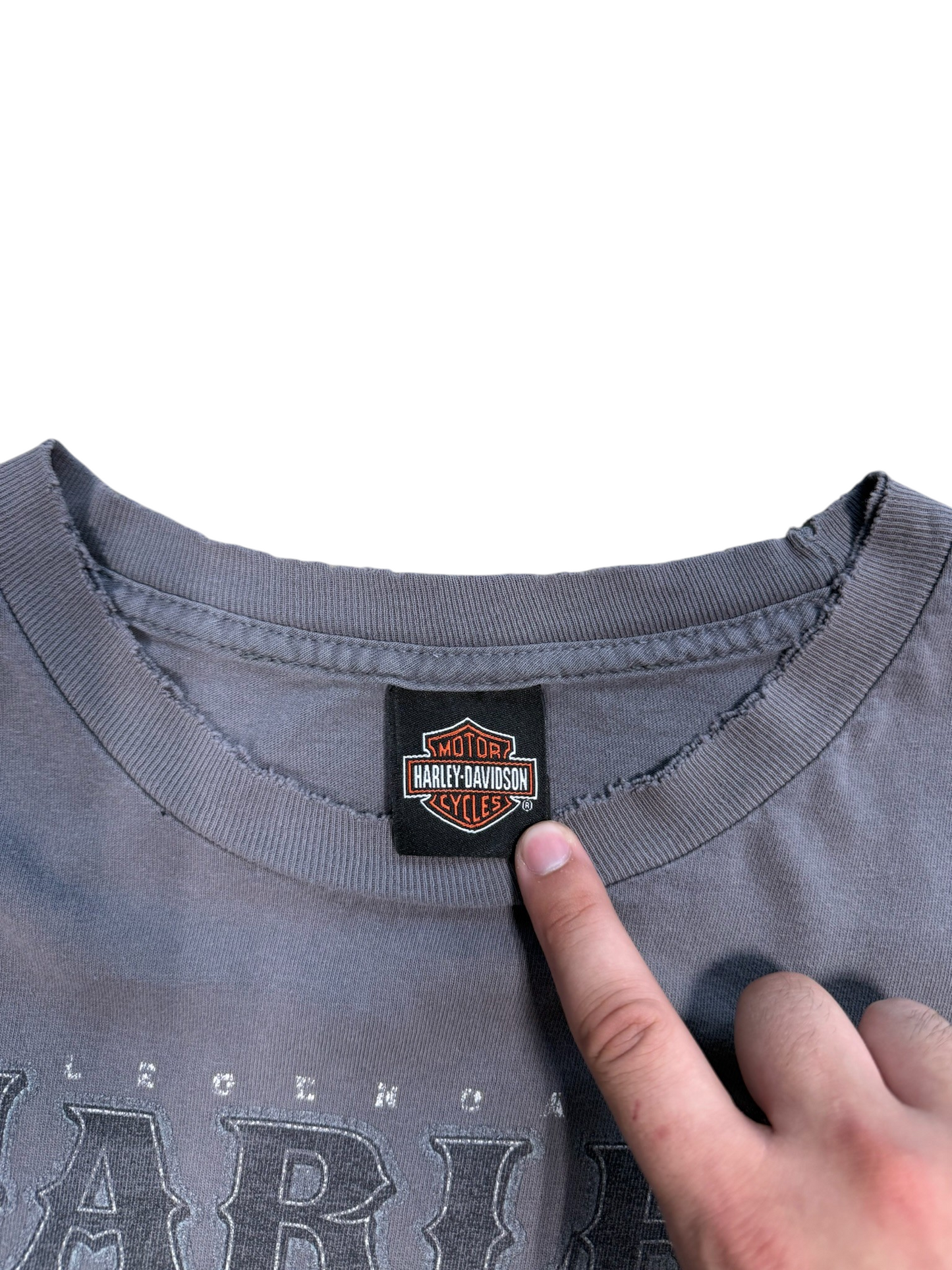 (XL) Vintage Harley Davidson Amarillo Texas Long Sleeve