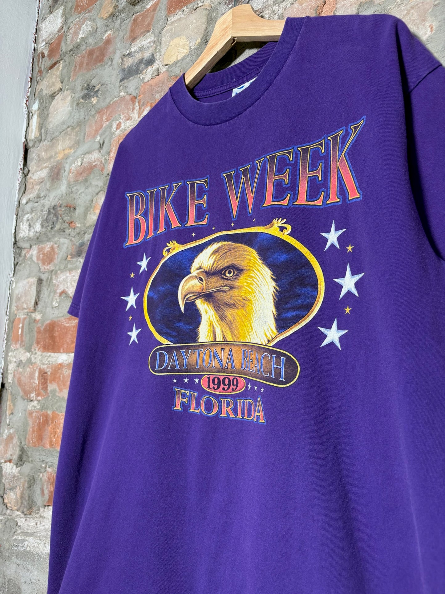 99" Bike Week Daytona Beach Tee Sz L