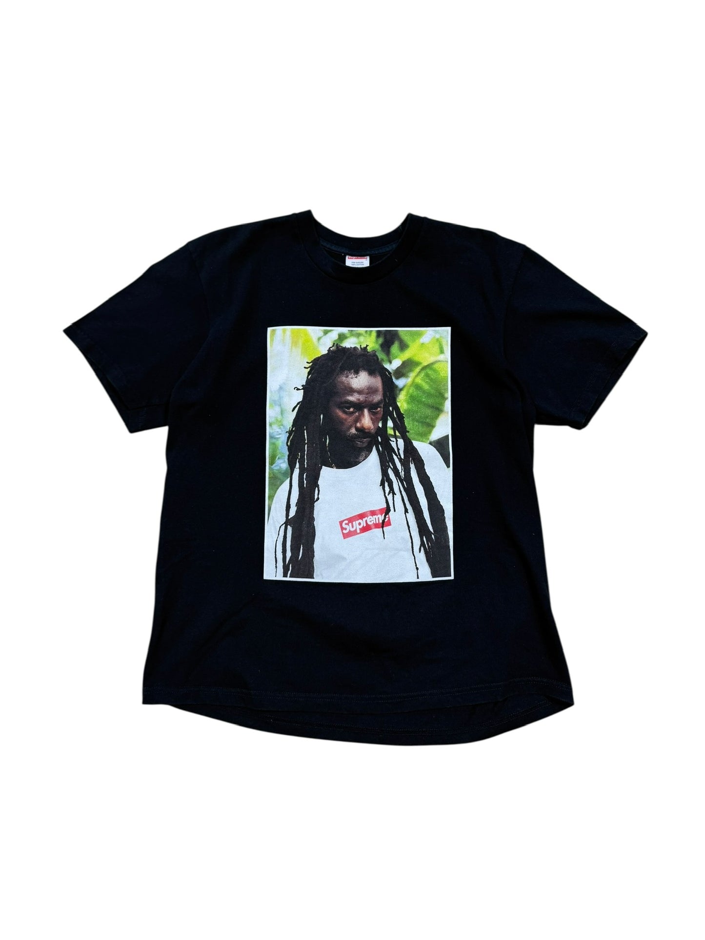 (M) Supreme "Buju Banton" T-Shirt Black