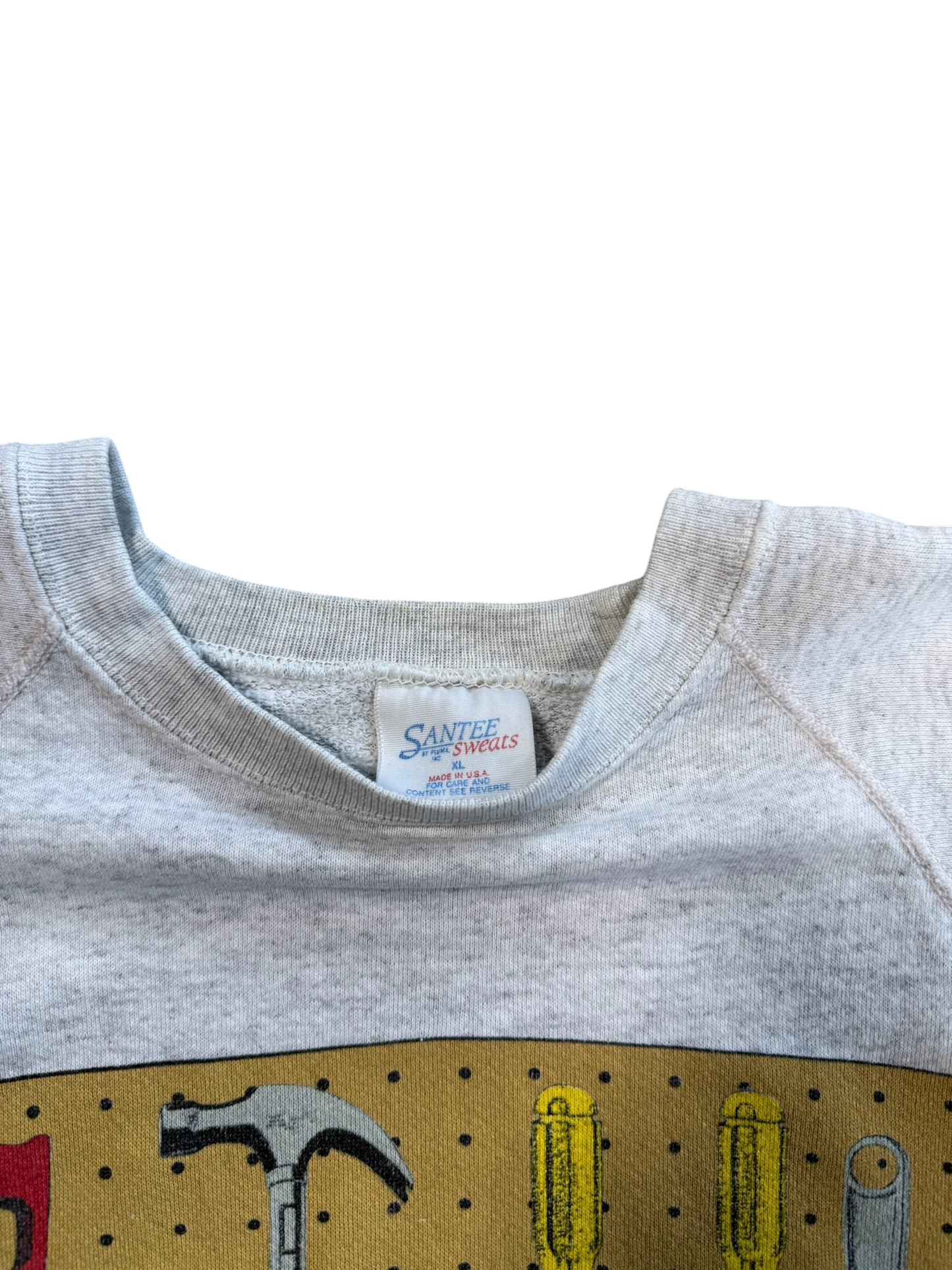 (XL) Vintage 90s Home Improvement Grey Crewneck