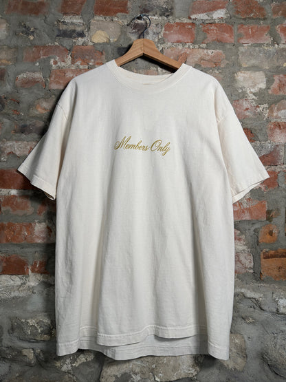OVO Members Only Tee White Sz L