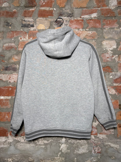 Y2K Southpole Zip-Up Hoodie Grey Sz M
