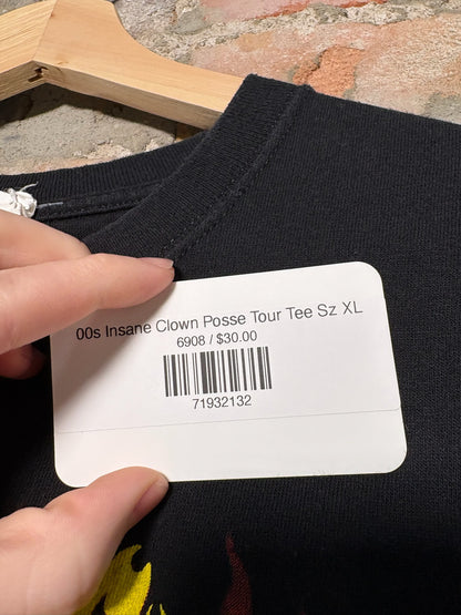 00s Insane Clown Posse Tour Tee Sz XL