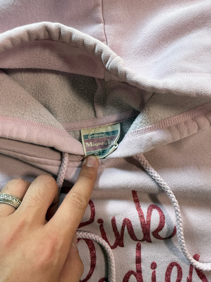 (S) Vintage 2005 Grease Pink Ladies Movie Promo Hoodie
