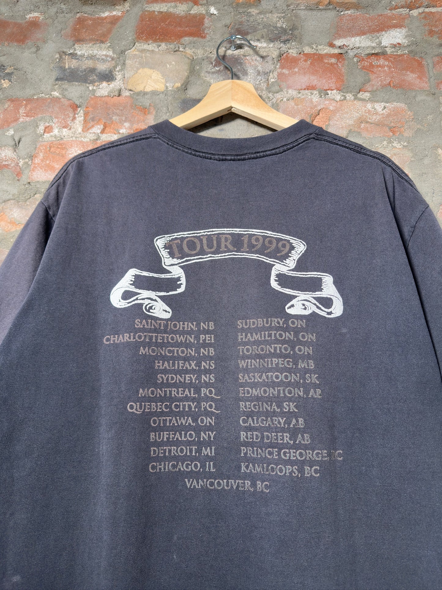 1999 The Tragically Hip Gargoyle Tee Sz XL