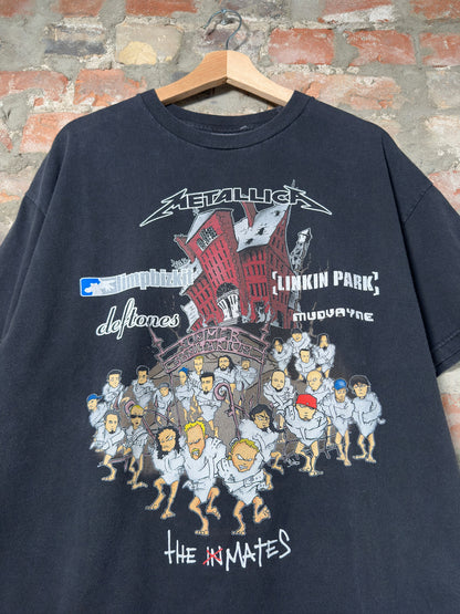 2003 Metallica Summer Sanitarium Tour Tee Sz XL