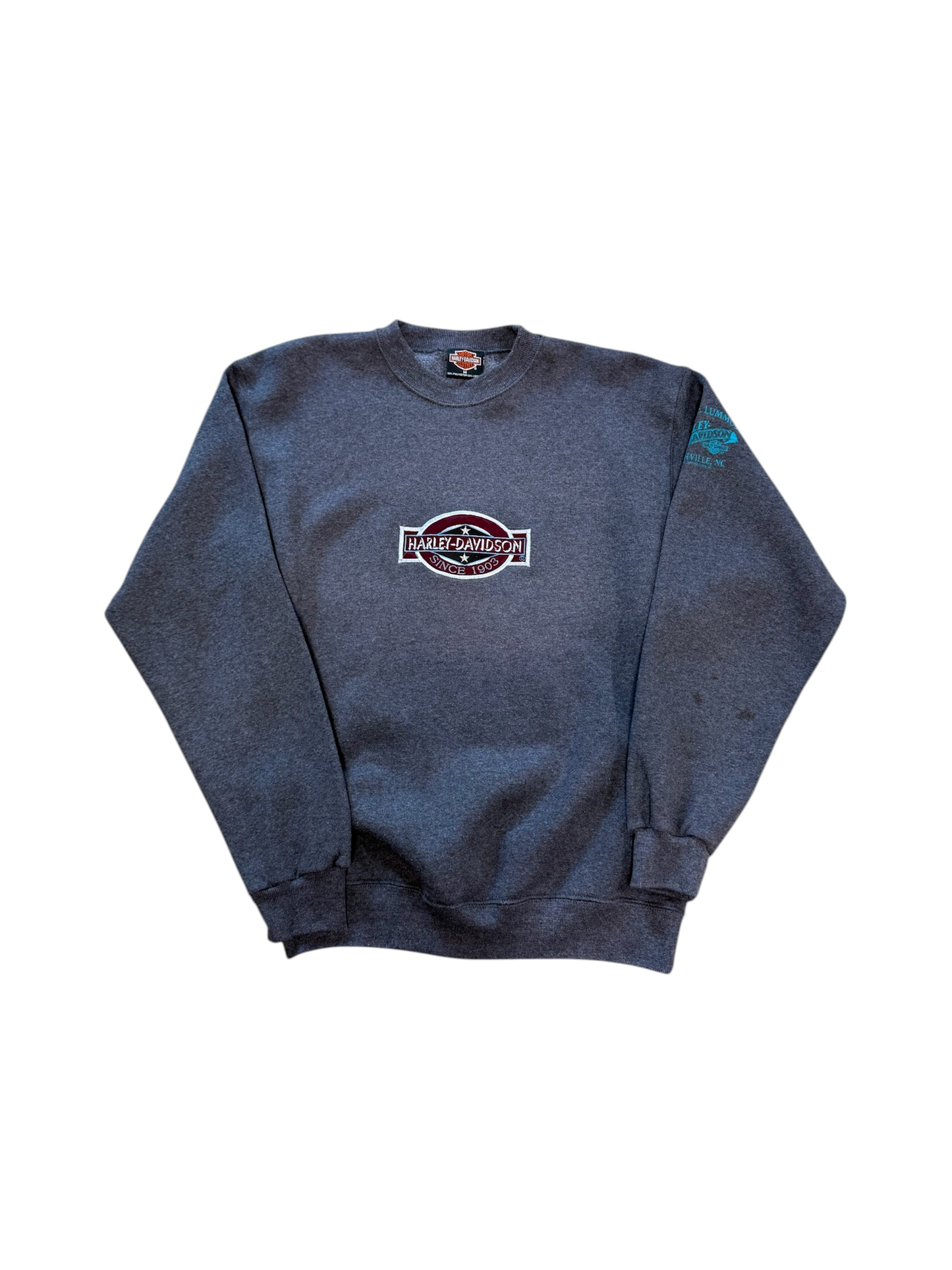 (M) Vintage 1994 Harley Davidson Embroidered Crewneck