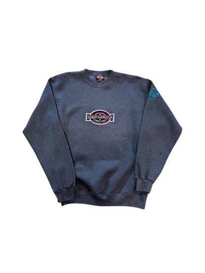 (M) Vintage 1994 Harley Davidson Embroidered Crewneck