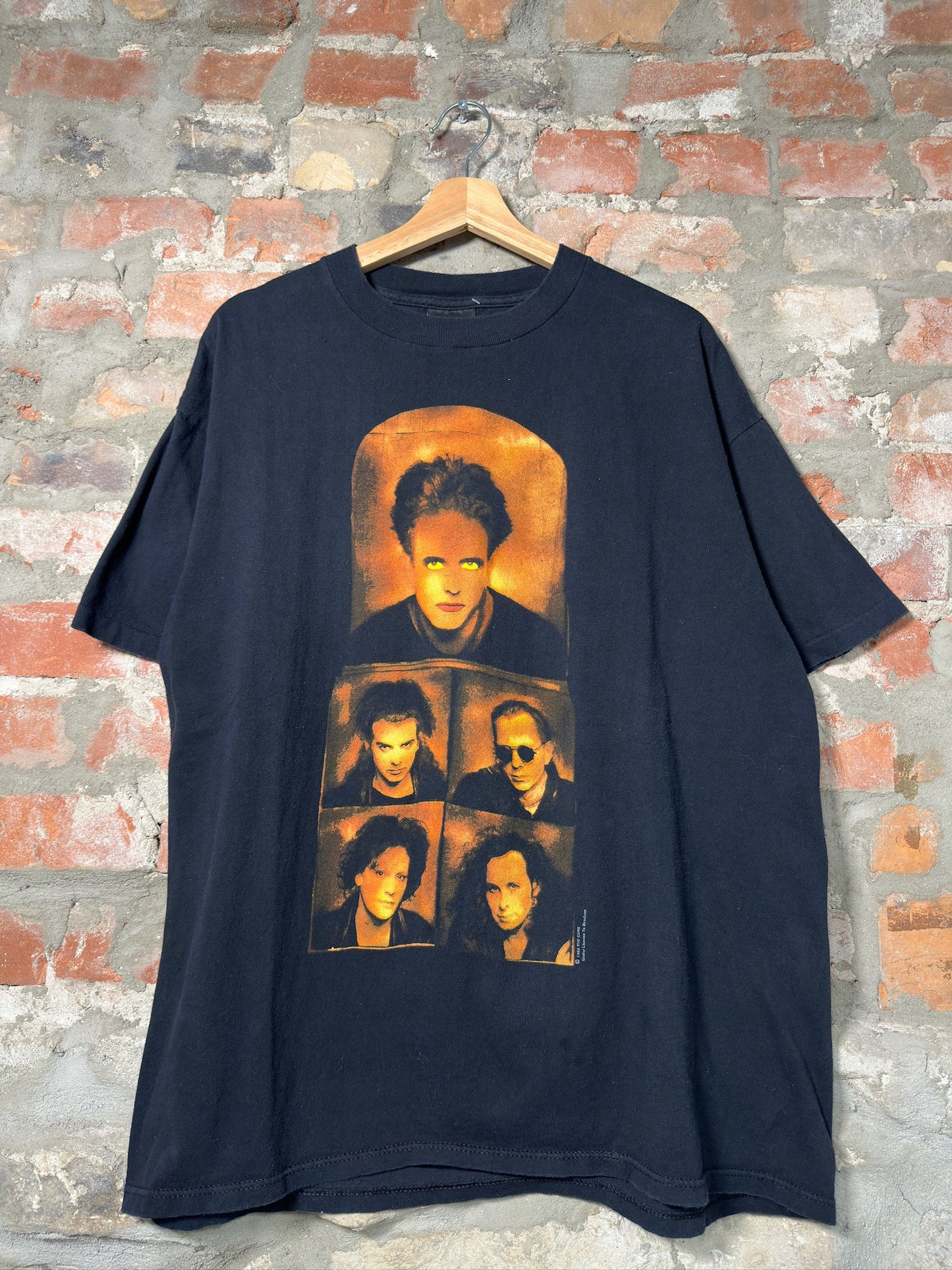 1992 The Cure Wish Tour Portrait Tee Sz XL