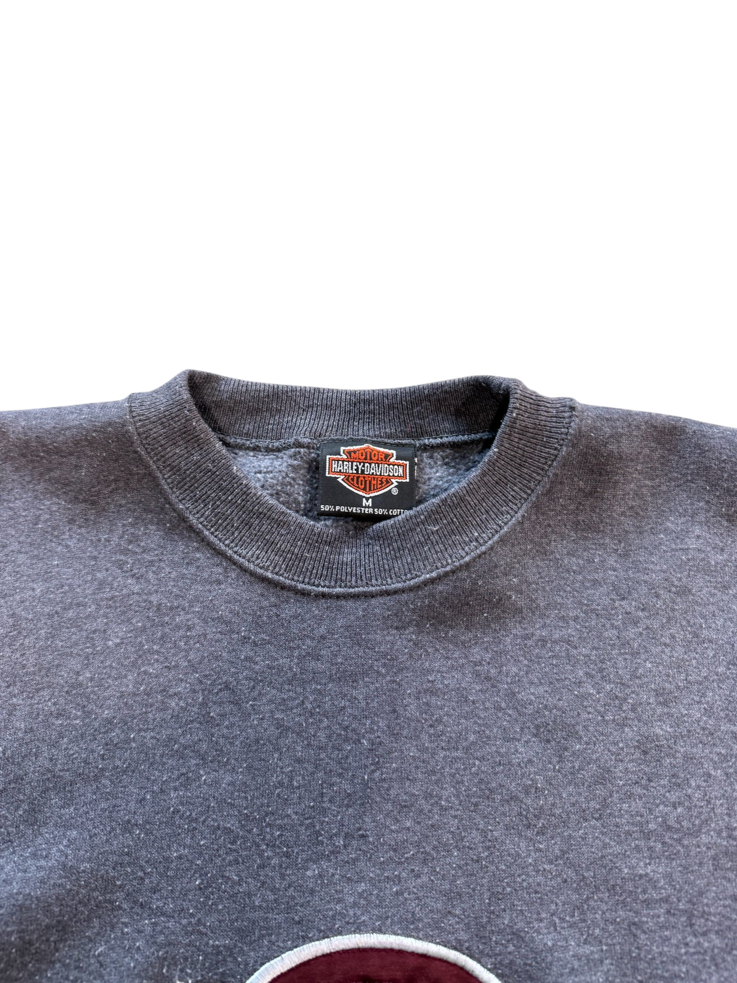 (M) Vintage 1994 Harley Davidson Embroidered Crewneck