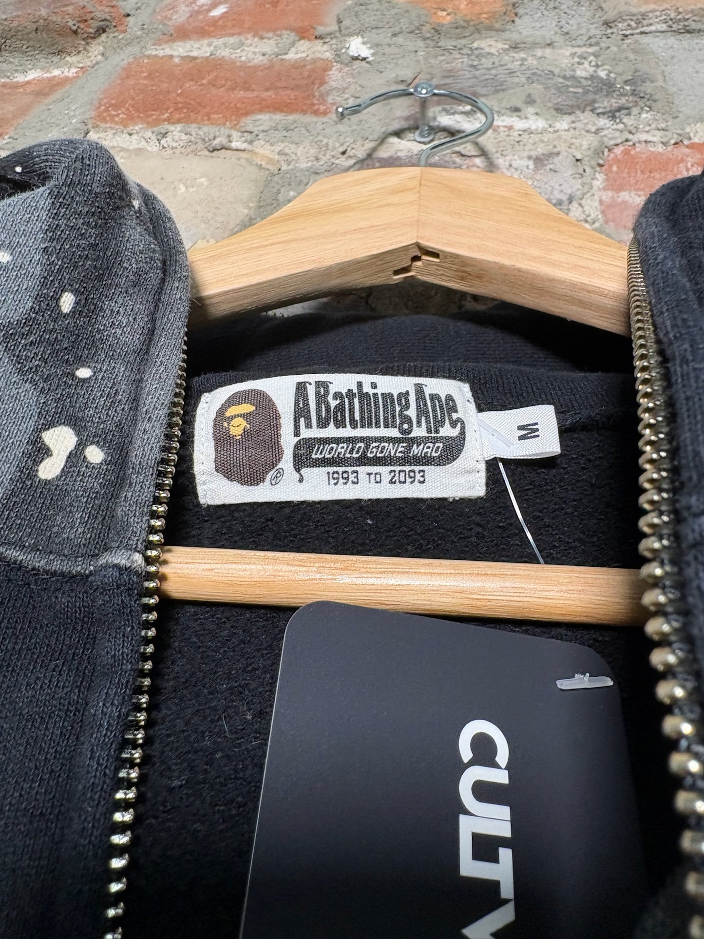 Bape Galaxy Shark Full Zip-Up Hoodie  Sz M