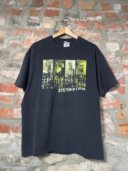 2001 System Of A Down Toxicity Chop Suey Tee Sz L