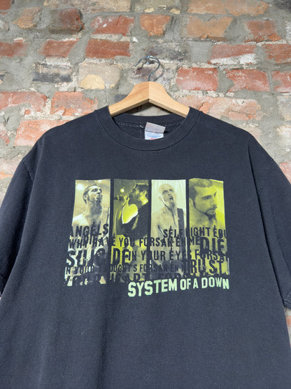 2001 System Of A Down Toxicity Chop Suey Tee Sz L