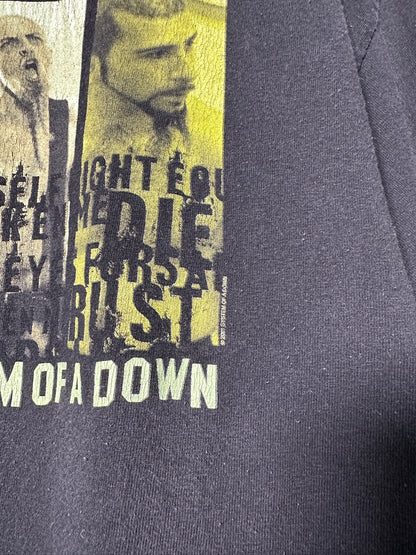2001 System Of A Down Toxicity Chop Suey Tee Sz L