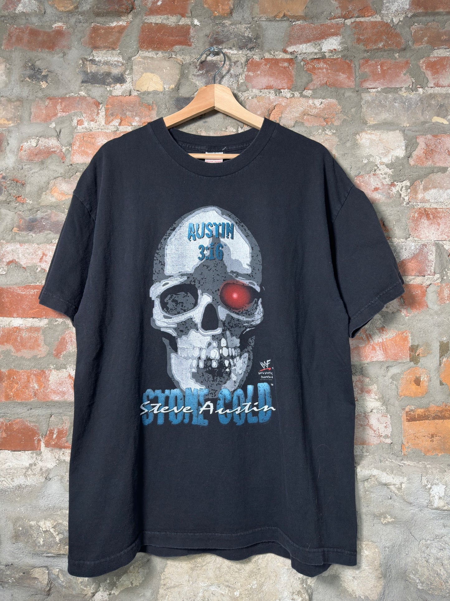 90s Stone Cold Steve Austin 3:16 Skull Tee Sz XL