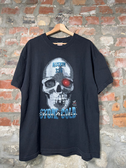 90s Stone Cold Steve Austin 3:16 Skull Tee Sz XL