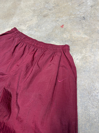 90s Nike Track Pants Red Sz XL