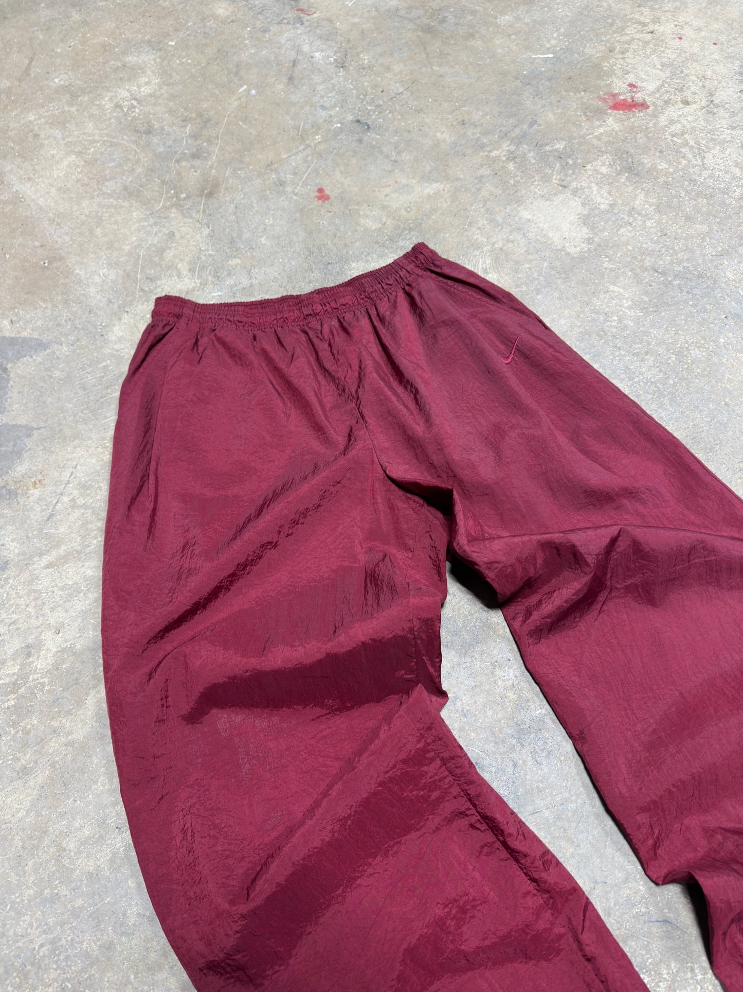 90s Nike Track Pants Red Sz XL