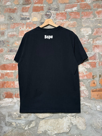 Bape APC Tiki Tee Black Sz L