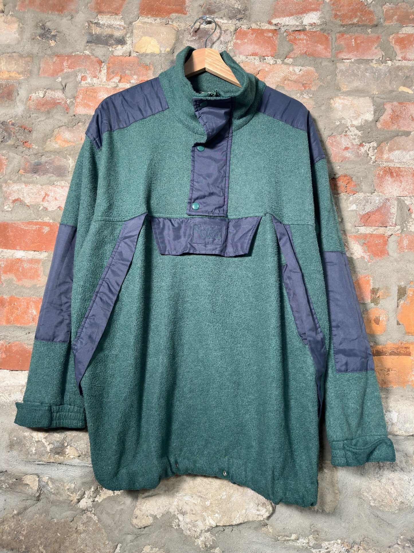 90s Outdoor Valley Button Up Fleece Sz XL