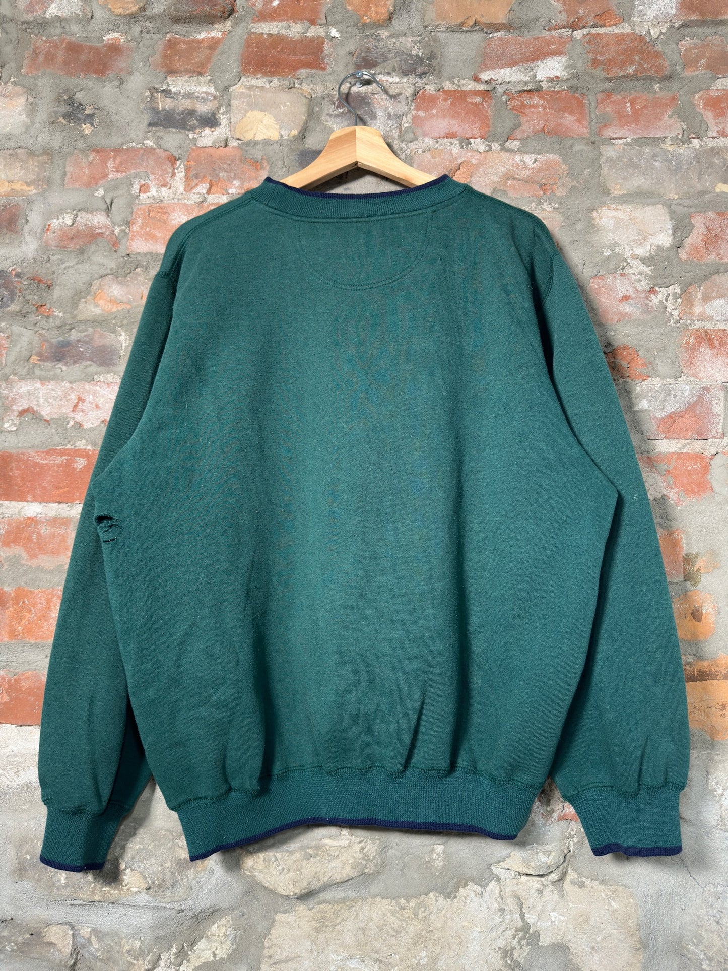 90s Disney Mickey Classics Crewneck Green Sz L