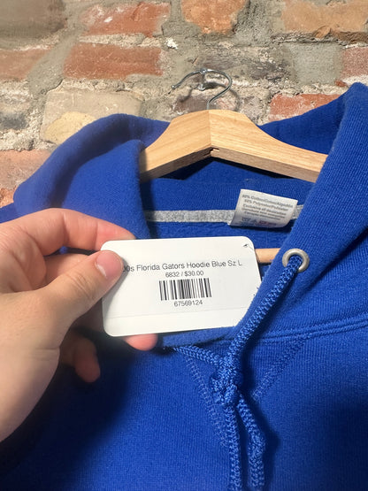 00s Florida Gators Hoodie Blue Sz L