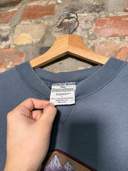 (L) 00s Key Stone Colorado Faded Crewneck