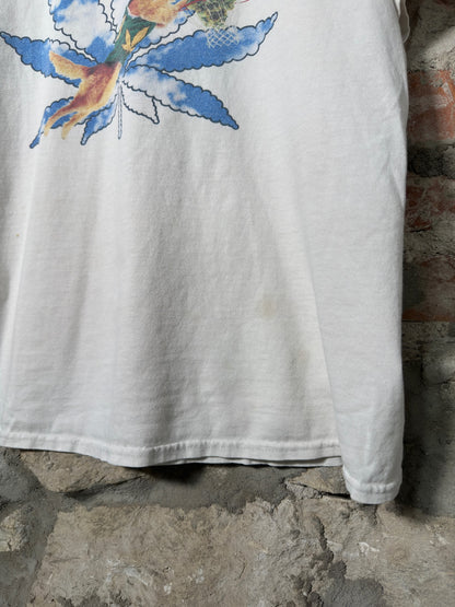 00s Airbud Hooping Tee White Sz L