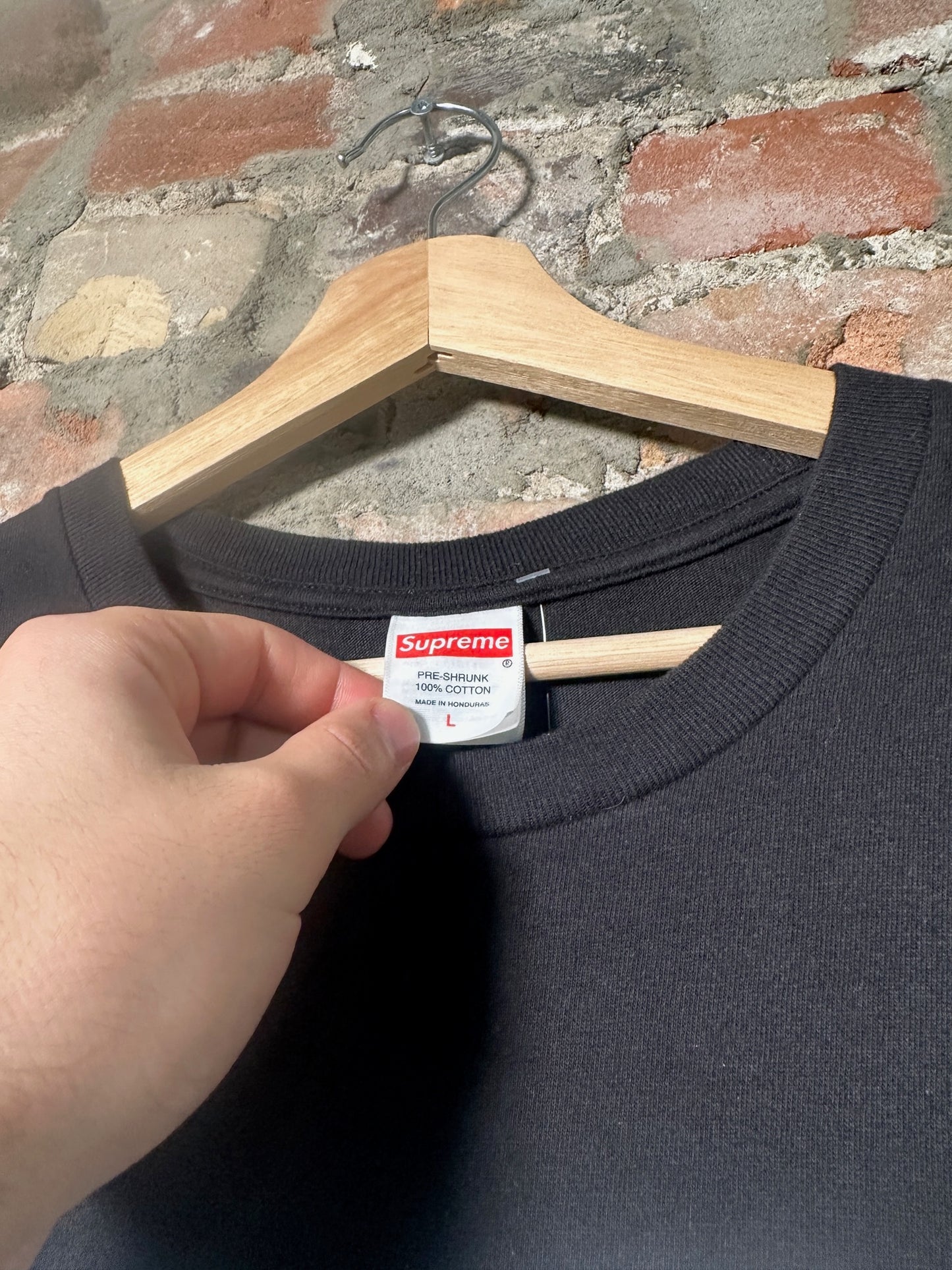 Supreme Fuck All Y'all Tee Black Sz L