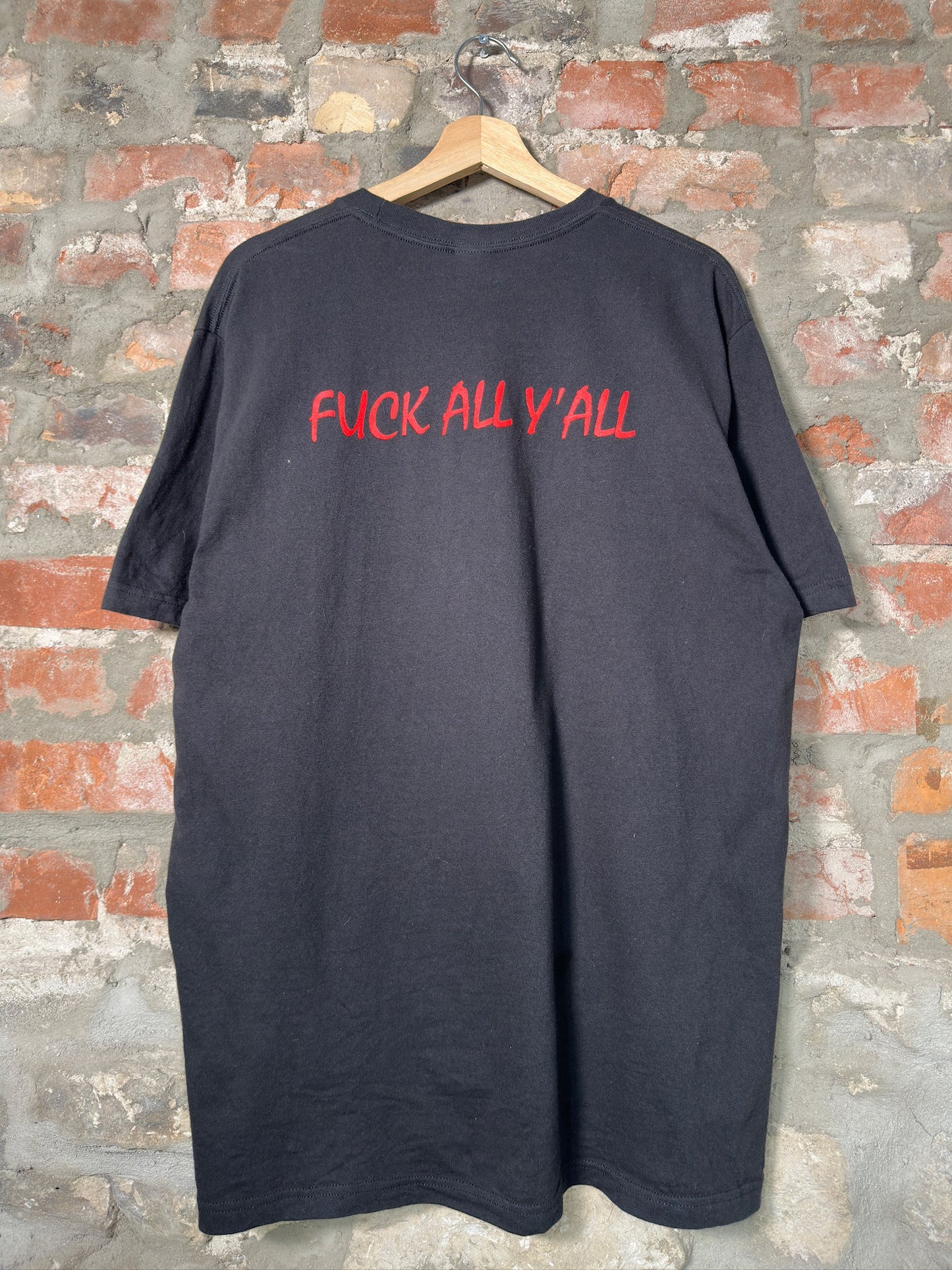 Supreme Fuck All Y'all Tee Black Sz L