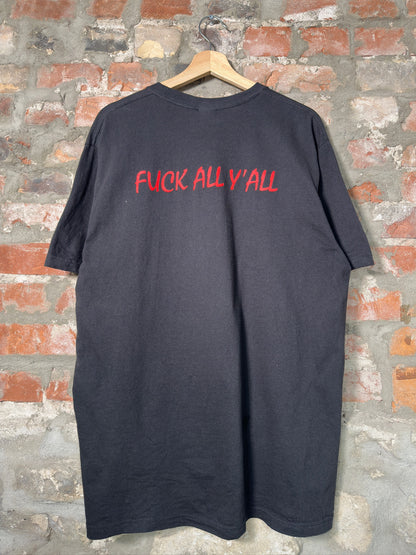 Supreme Fuck All Y'all Tee Black Sz L